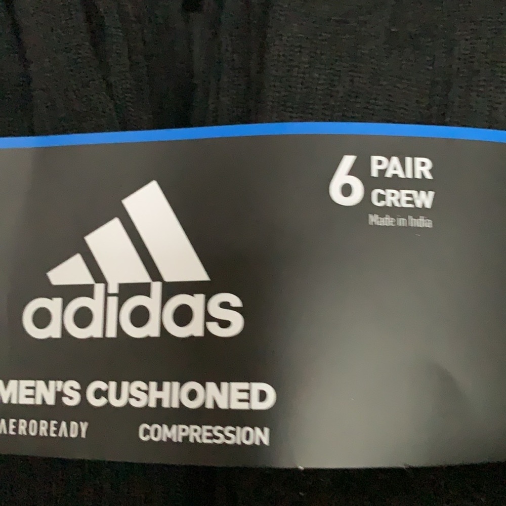 6 pairs socks set Adidas Men’s Cushioned Crew - Picture 16 of 16